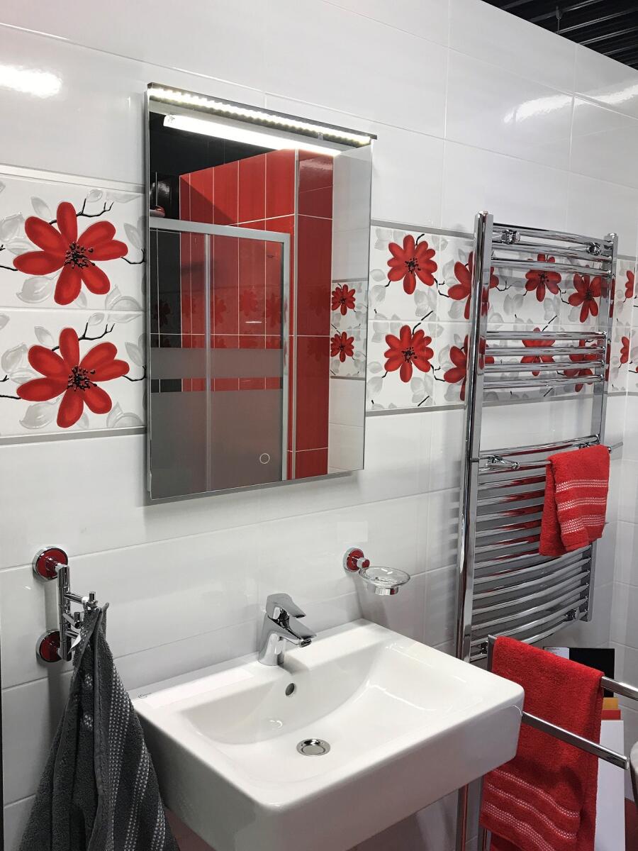 Zrcadlo LED osvětlení dotykový senzor ORION OS